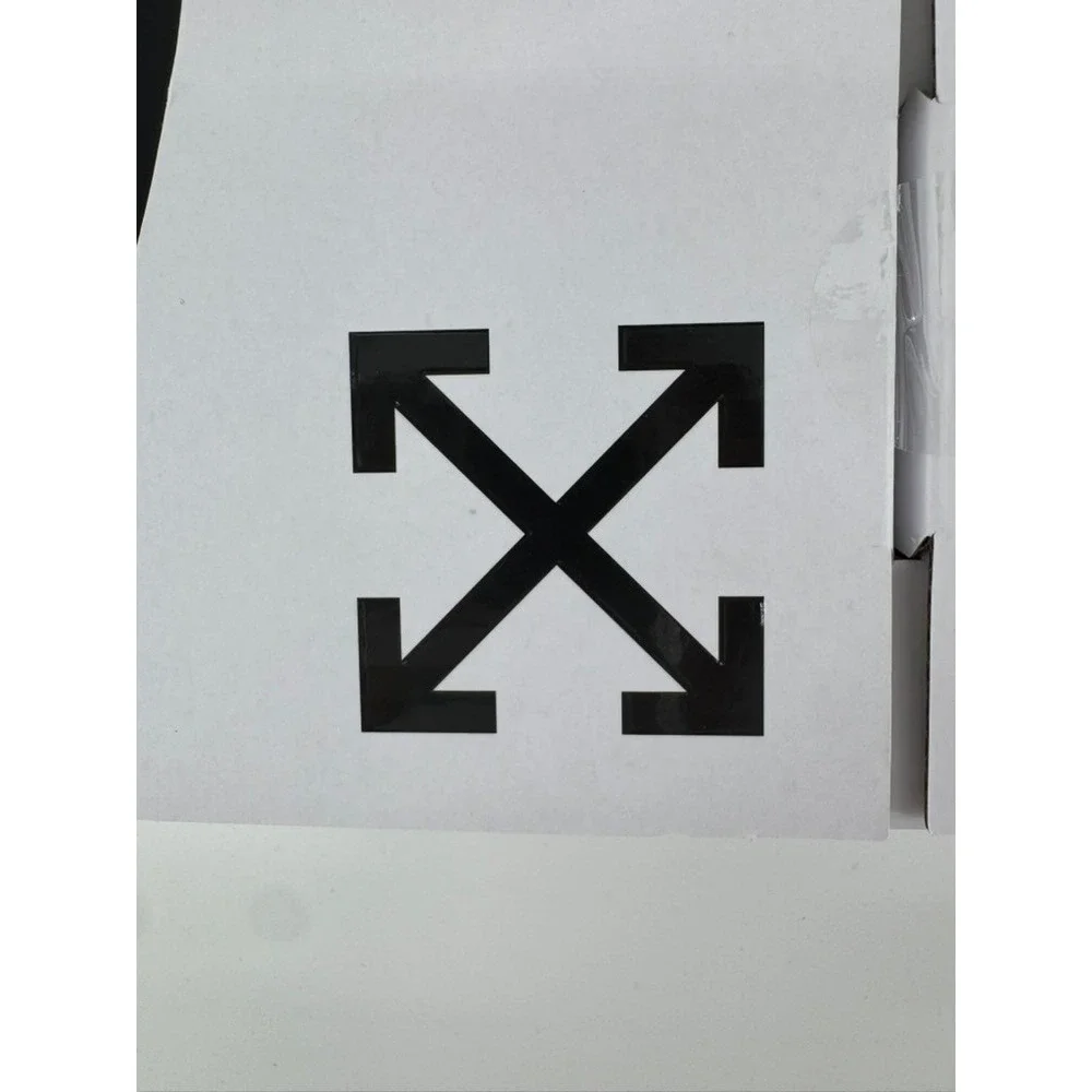 Off-White Virgil Abloh Arrows Logo Flying Disc Frisbee Black White New
